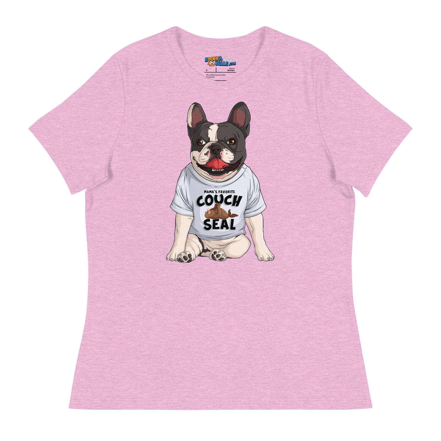 &quot;Couch Seal&quot; French Bulldog Women&