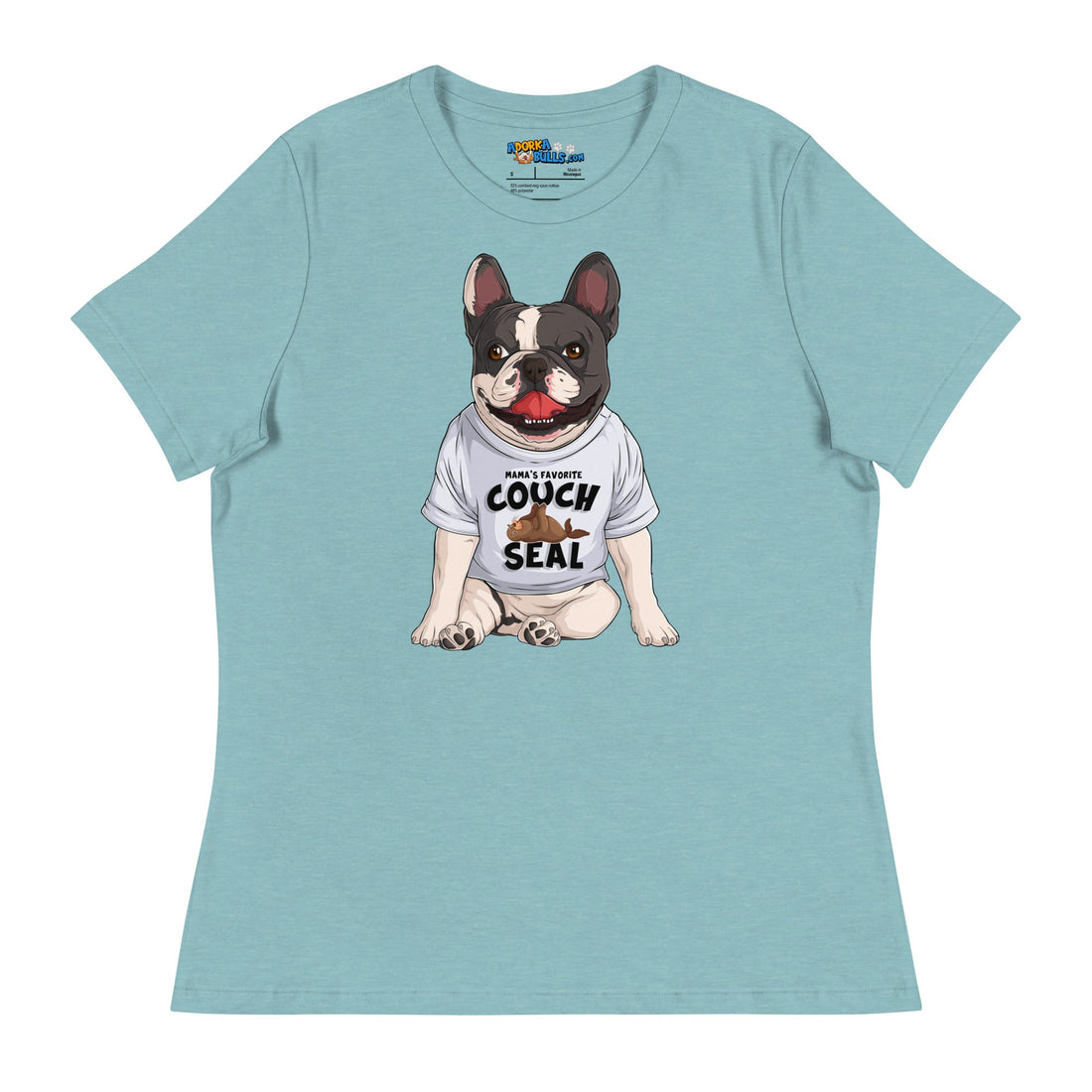 &quot;Couch Seal&quot; French Bulldog Women&