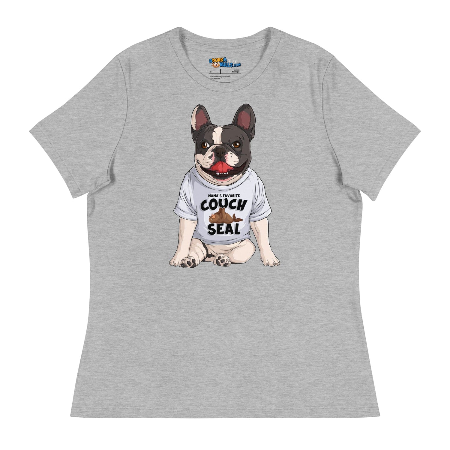 &quot;Couch Seal&quot; French Bulldog Women&