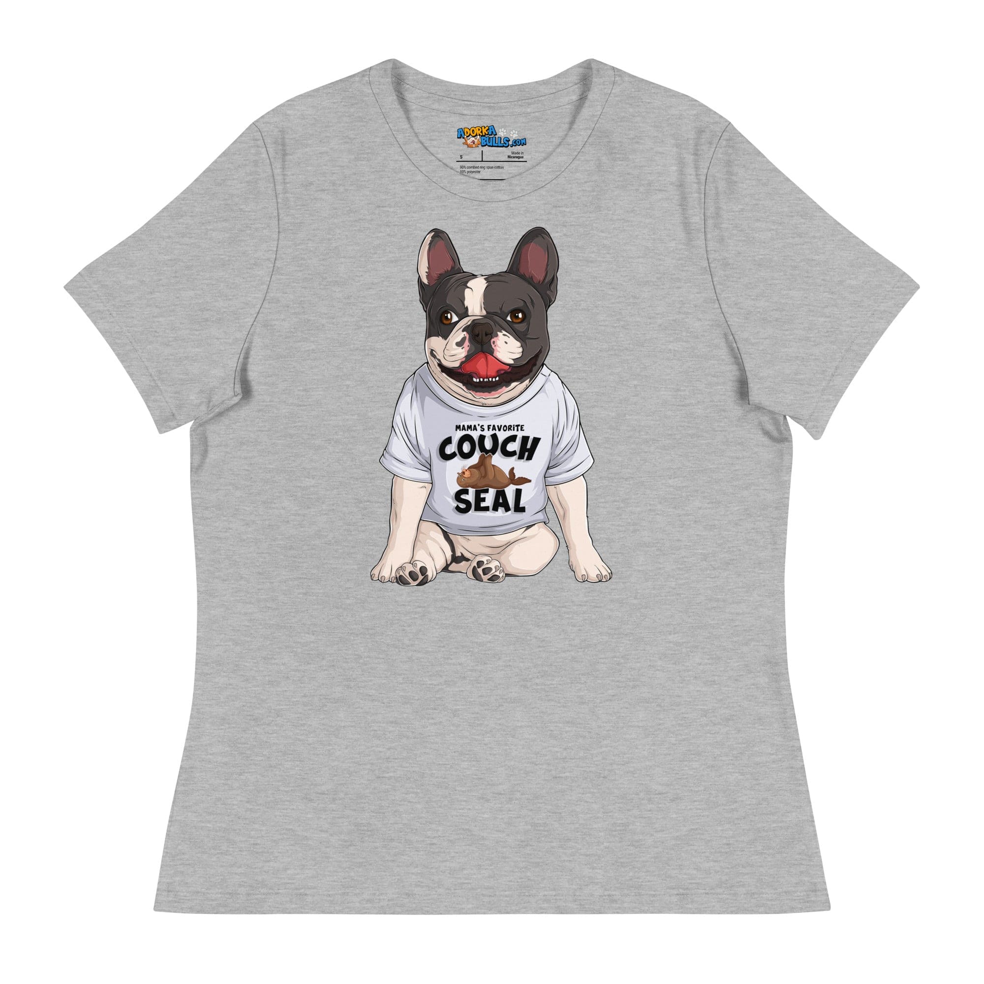 &quot;Couch Seal&quot; French Bulldog Women&