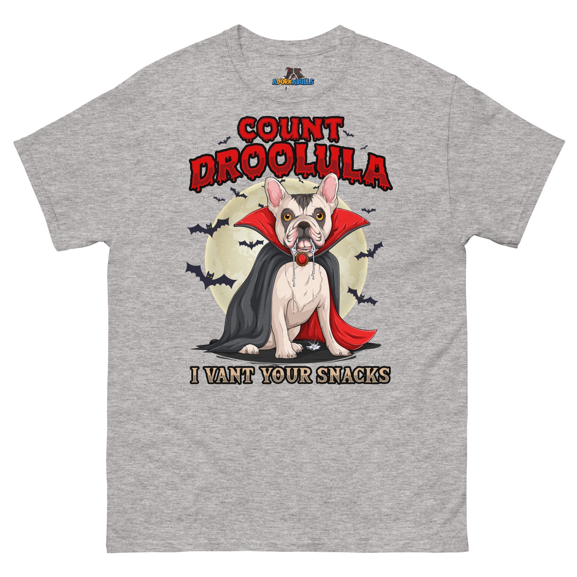 Count Droolula French Bulldog Halloween Shirt