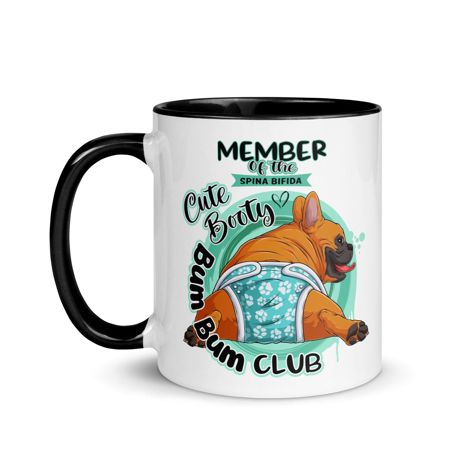 Cute Booty Bum Bum Club Mug with Color Inside