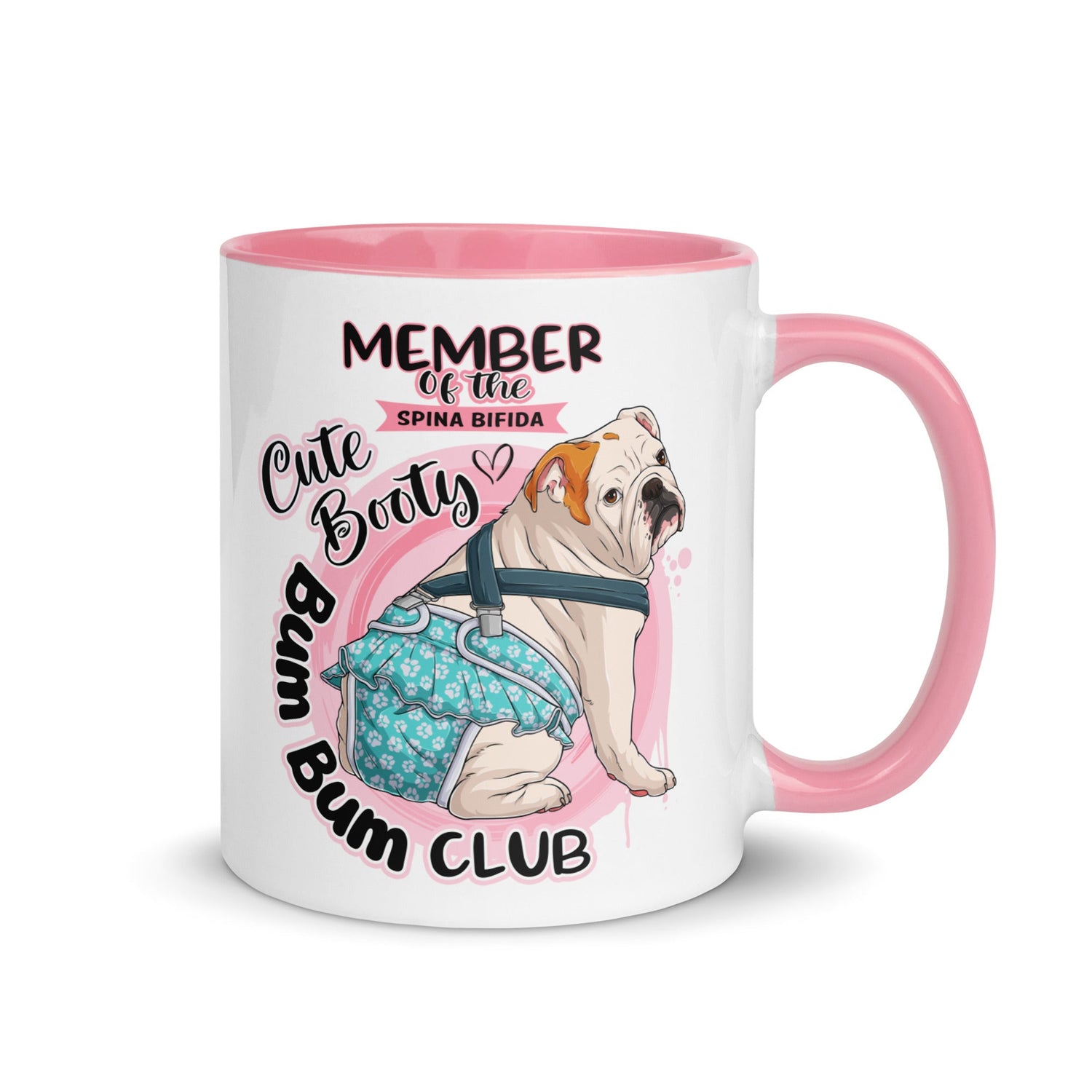 Cute Booty Bum Bum Club Mug with Color Inside