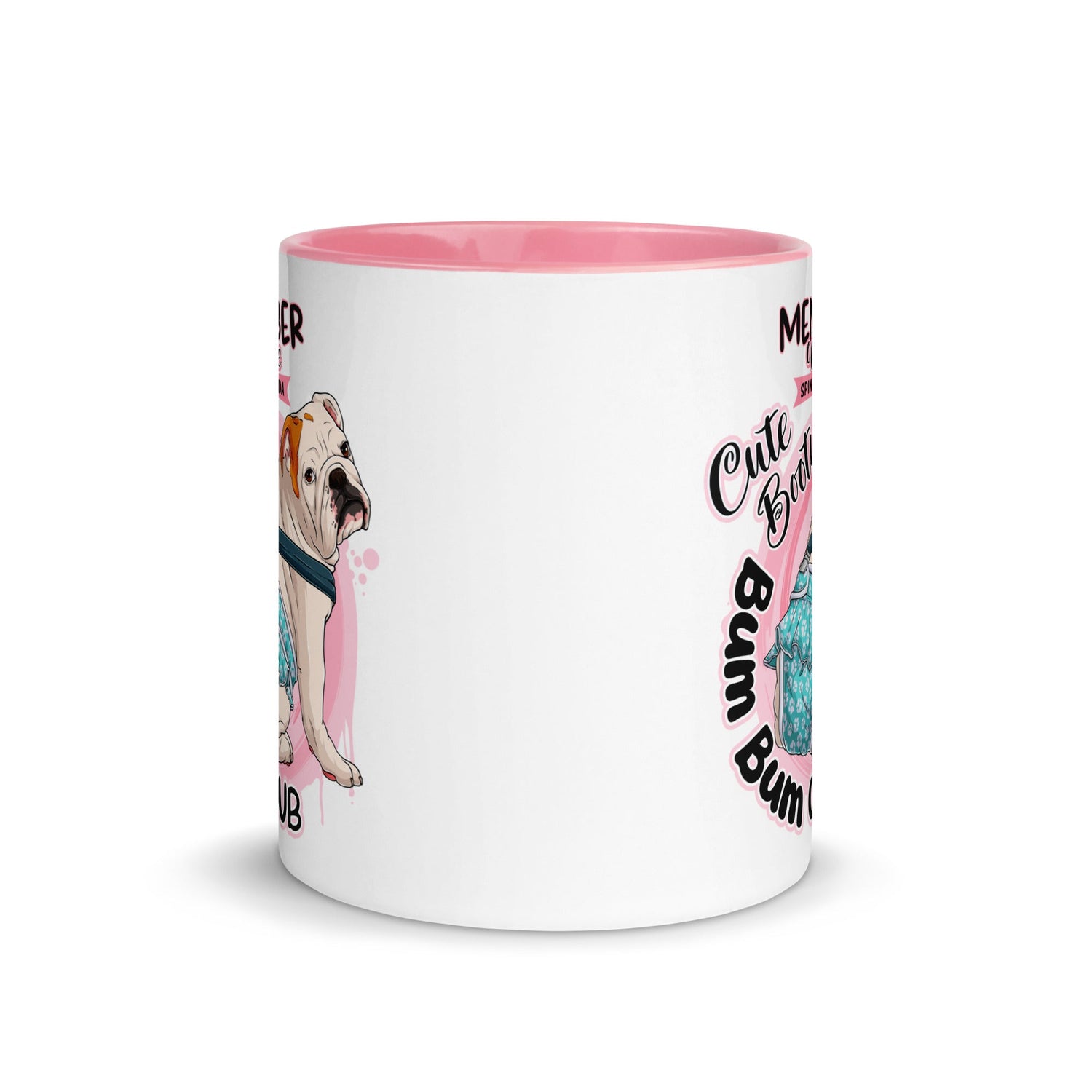 Cute Booty Bum Bum Club Mug with Color Inside