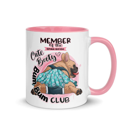 Cute Booty Bum Bum Club Mug with Color Inside