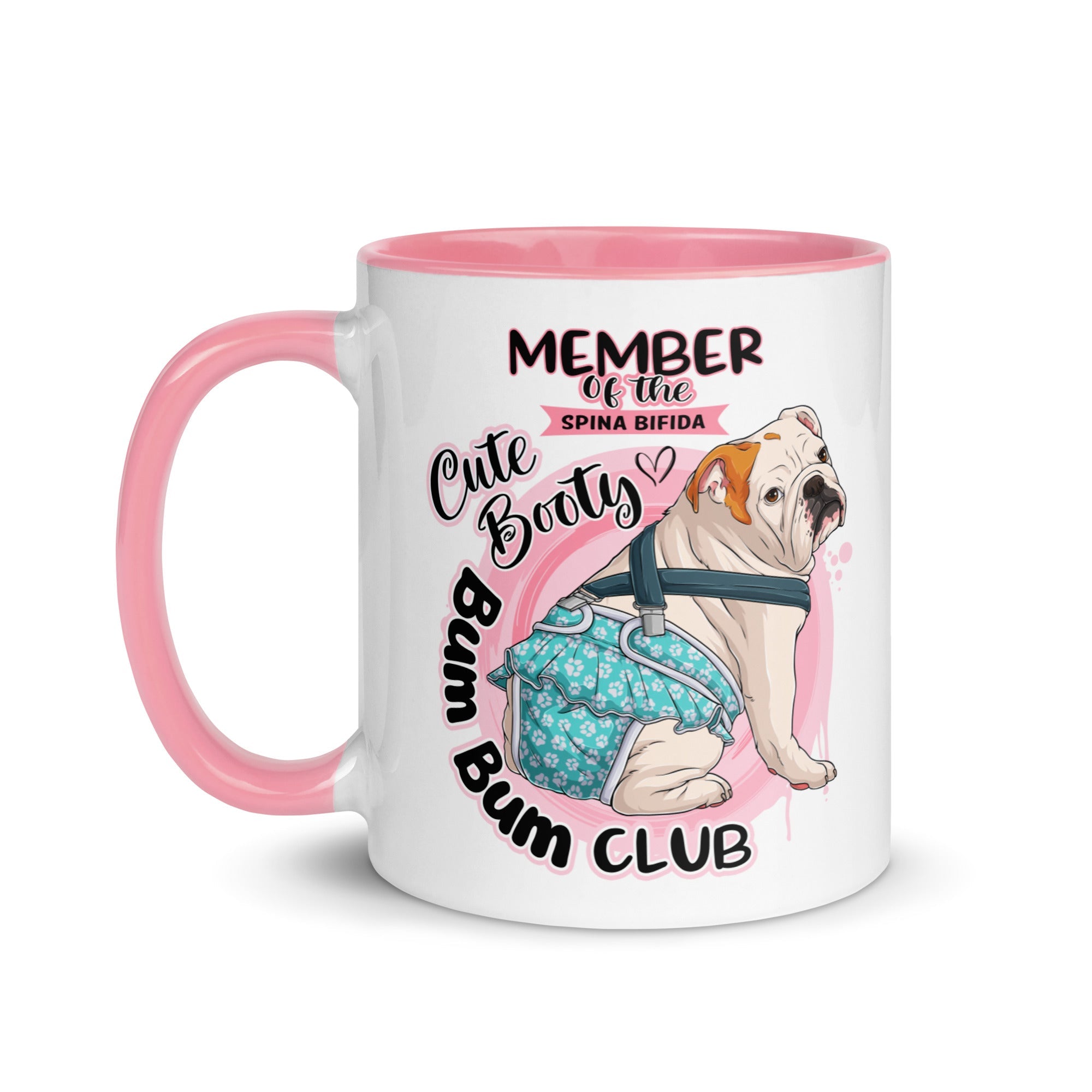 Cute Booty Bum Bum Club Mug with Color Inside