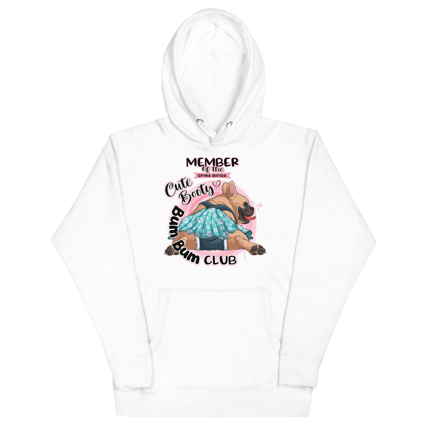 Cute Booty Bum Bum Club Unisex Hoodie