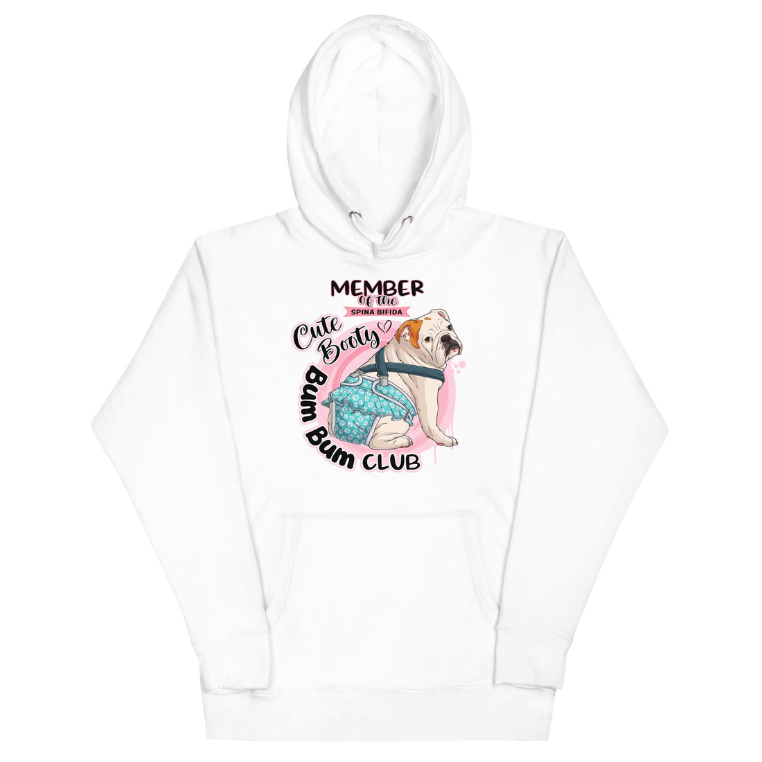 Cute Booty Bum Bum Club Unisex Hoodie