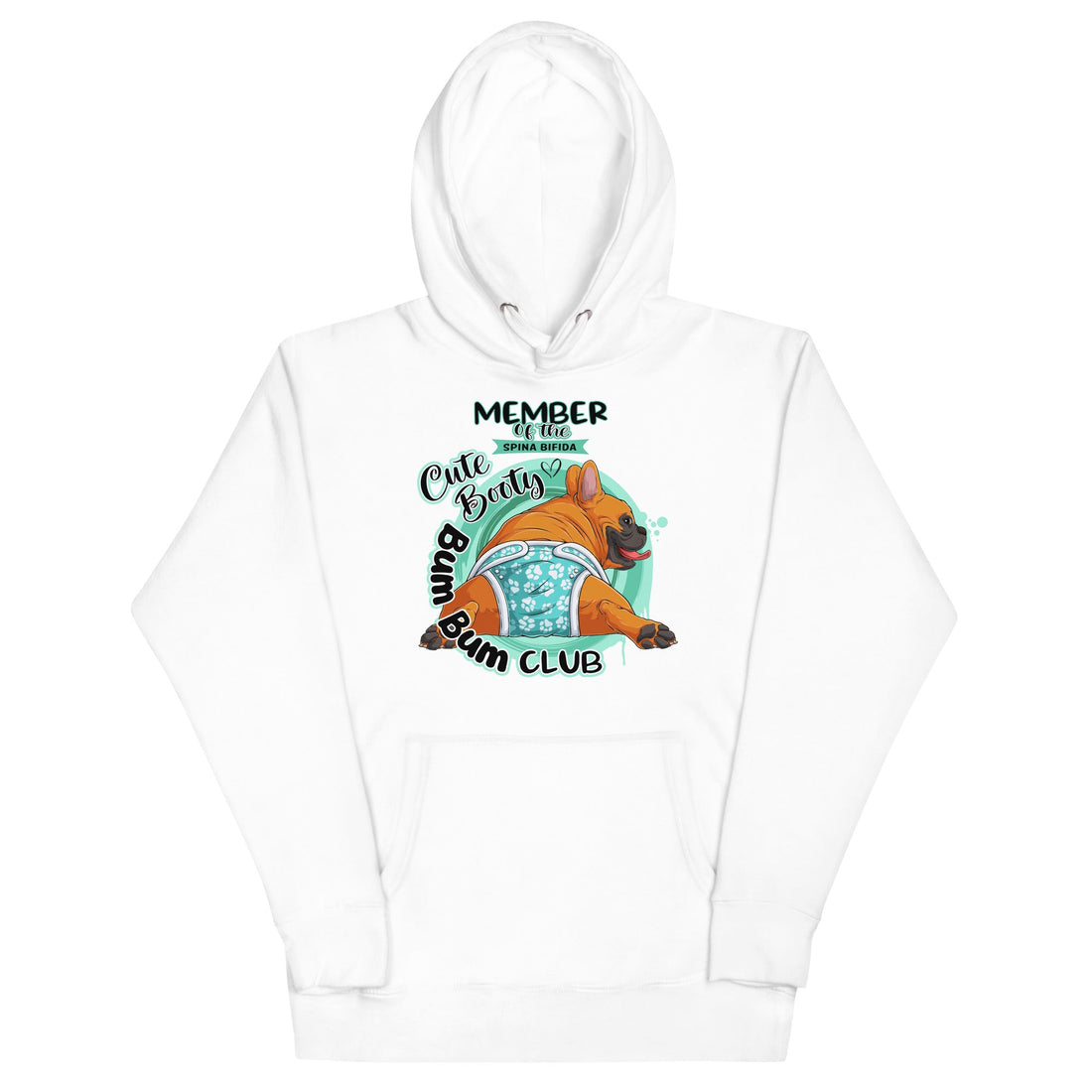 Cute Booty Bum Bum Club Unisex Hoodie