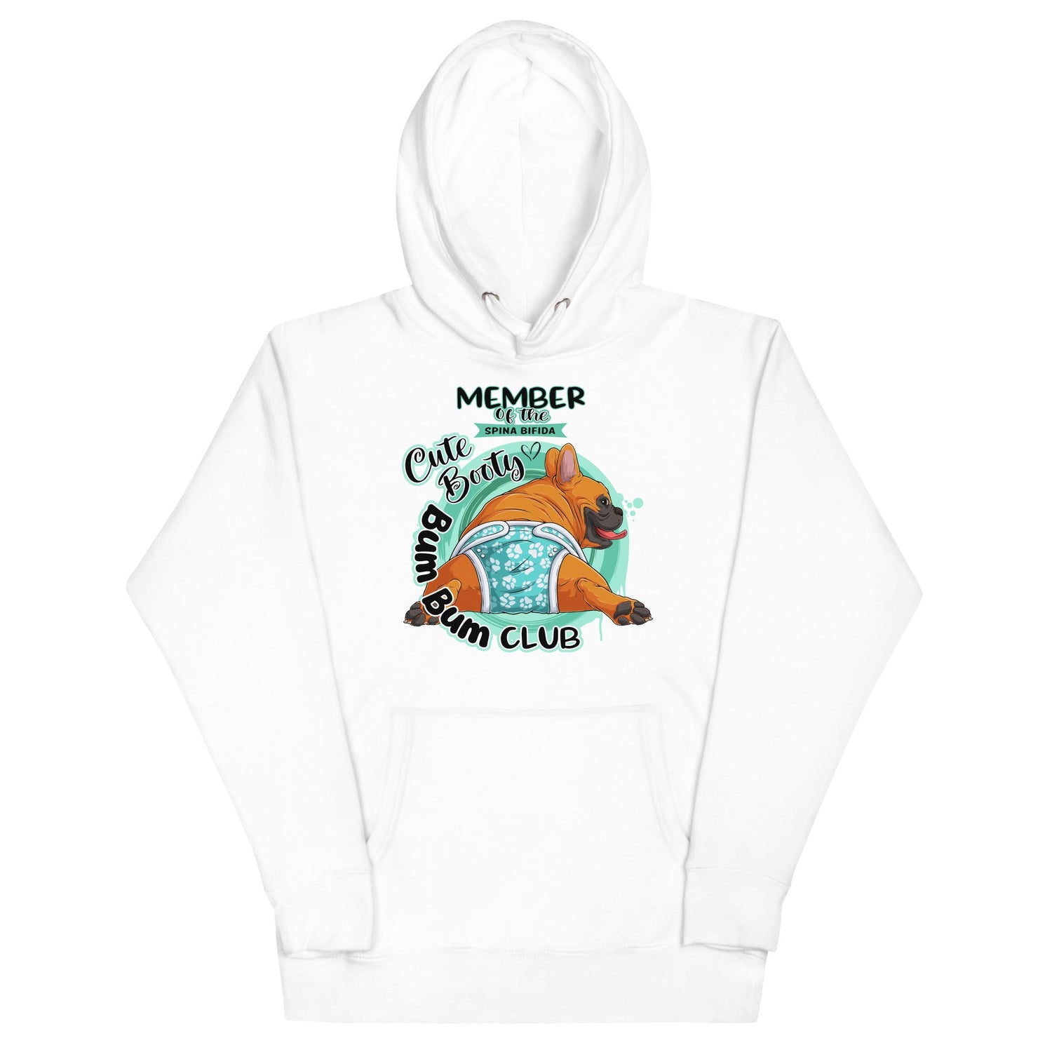 Cute Booty Bum Bum Club Unisex Hoodie