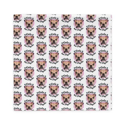 &quot;Cute but Psycho&quot; English Bulldog Pillow Case