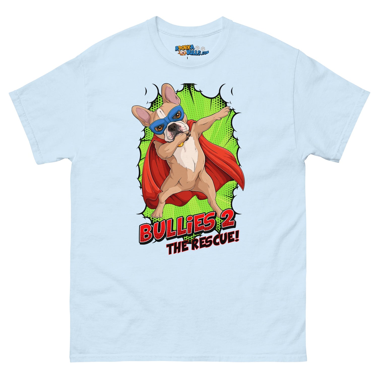 Dabbing Frenchie Superhero Men&