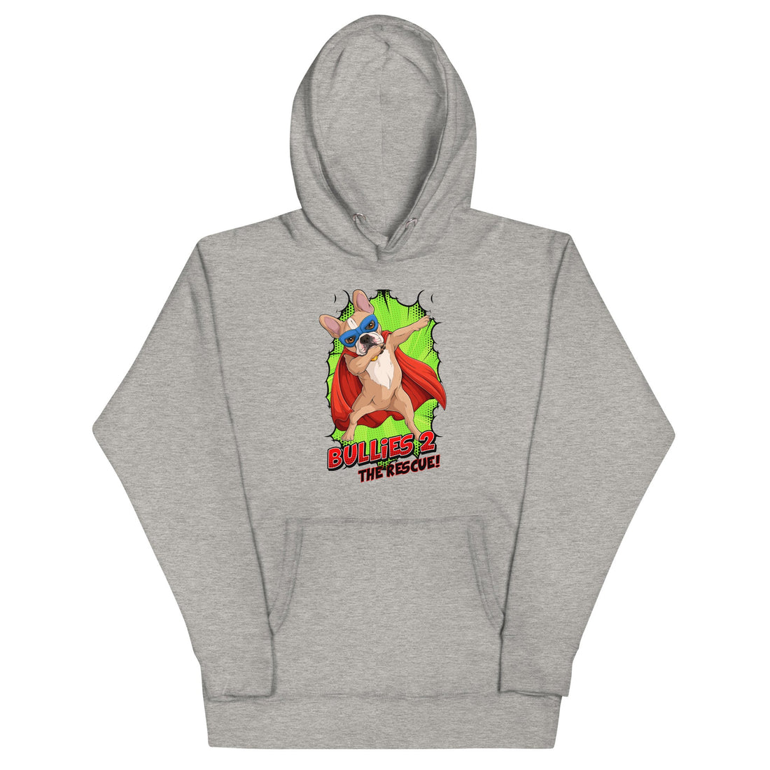 Dabbing Frenchie Superhero Unisex Hoodie