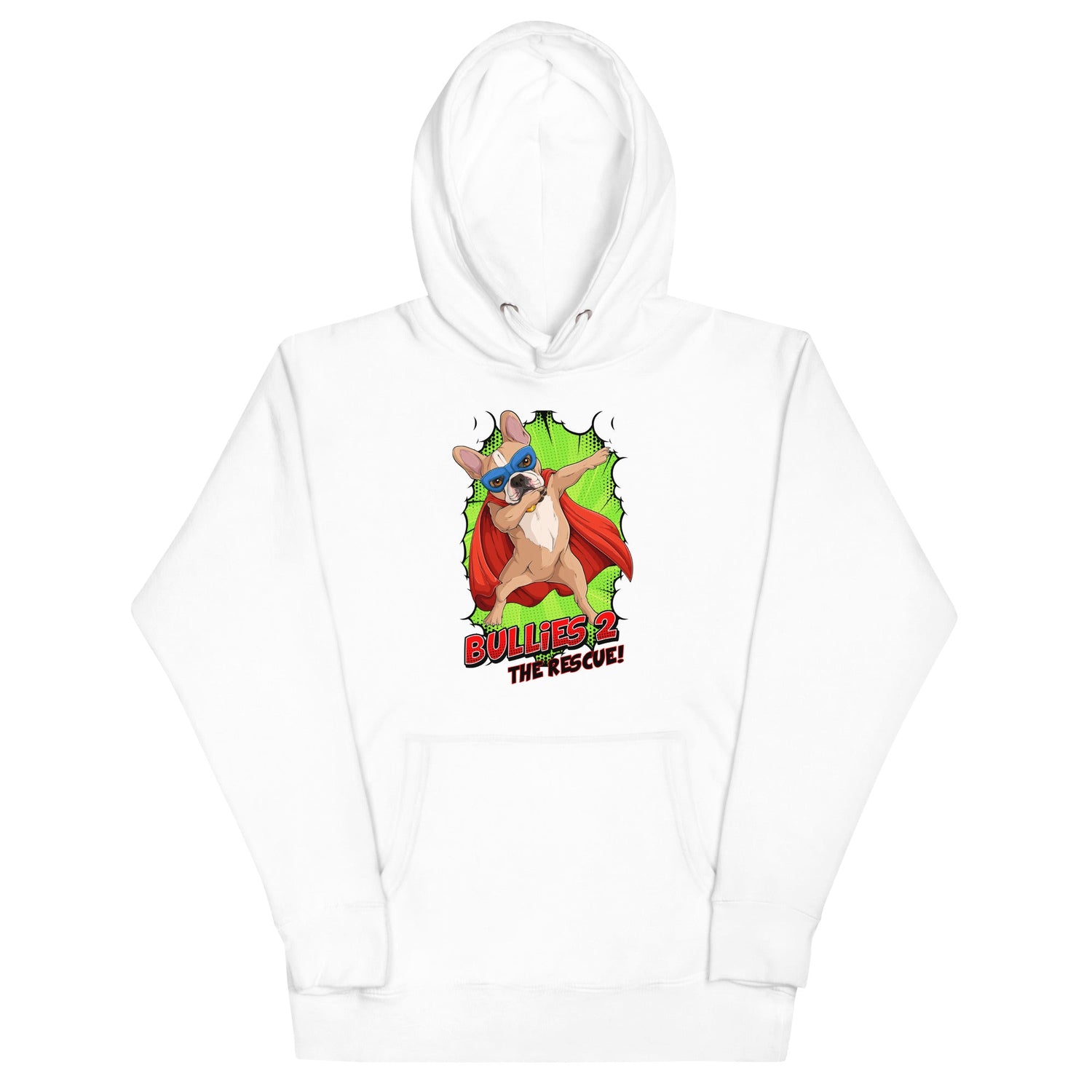 Dabbing Frenchie Superhero Unisex Hoodie