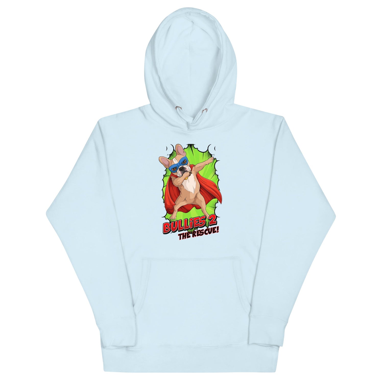 Dabbing Frenchie Superhero Unisex Hoodie