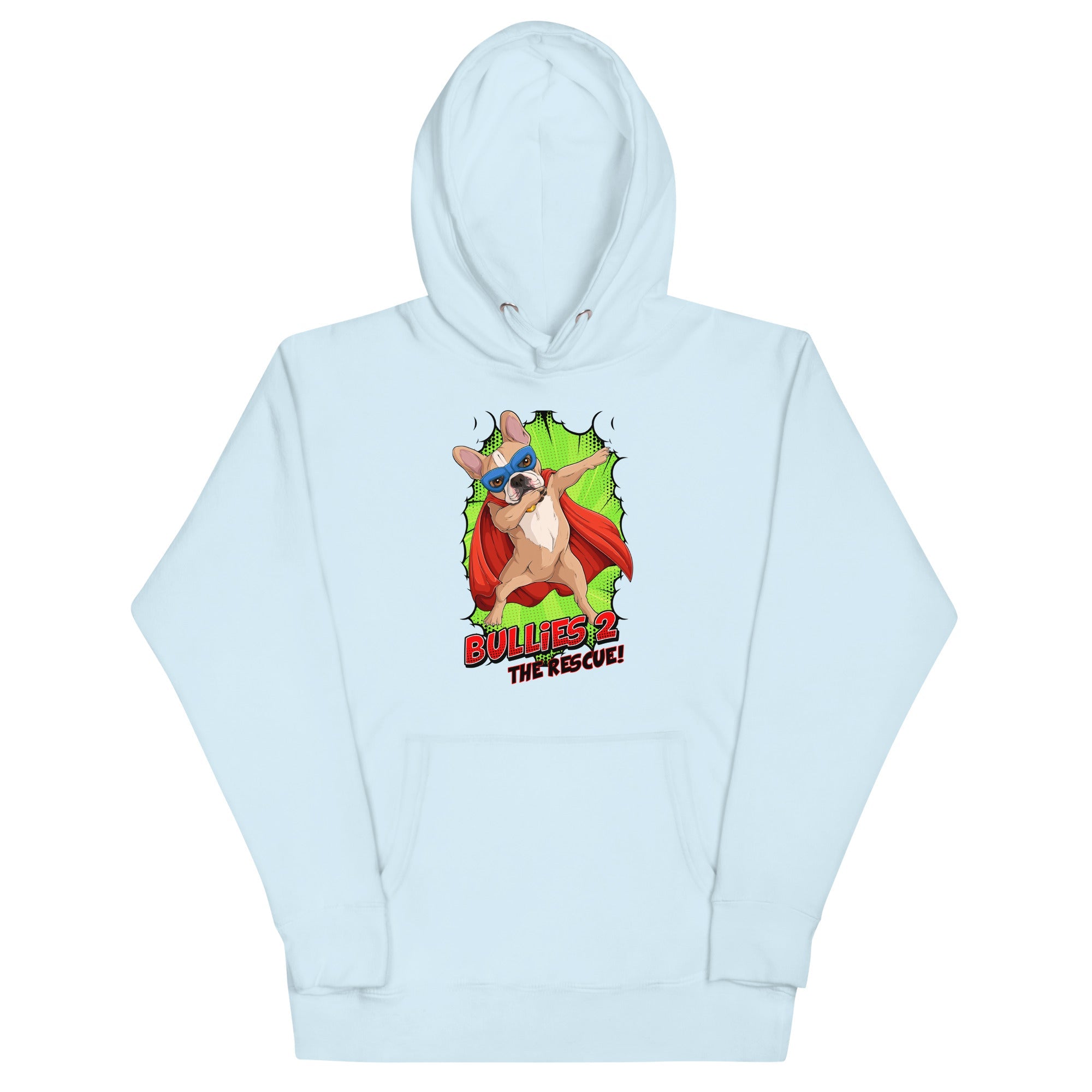 Dabbing Frenchie Superhero Unisex Hoodie
