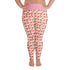 Donuts & Bullies Plus Size Leggings | Red & White Colored