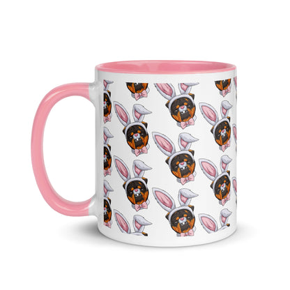 Easter Bunny Mug with Color Inside