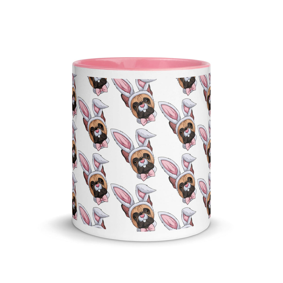 Easter Bunny Mug with Color Inside