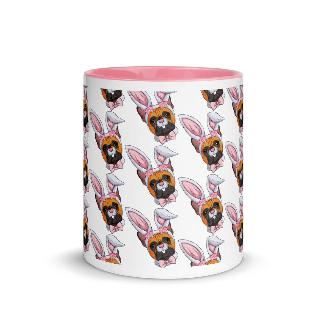 Easter Bunny Mug with Color Inside