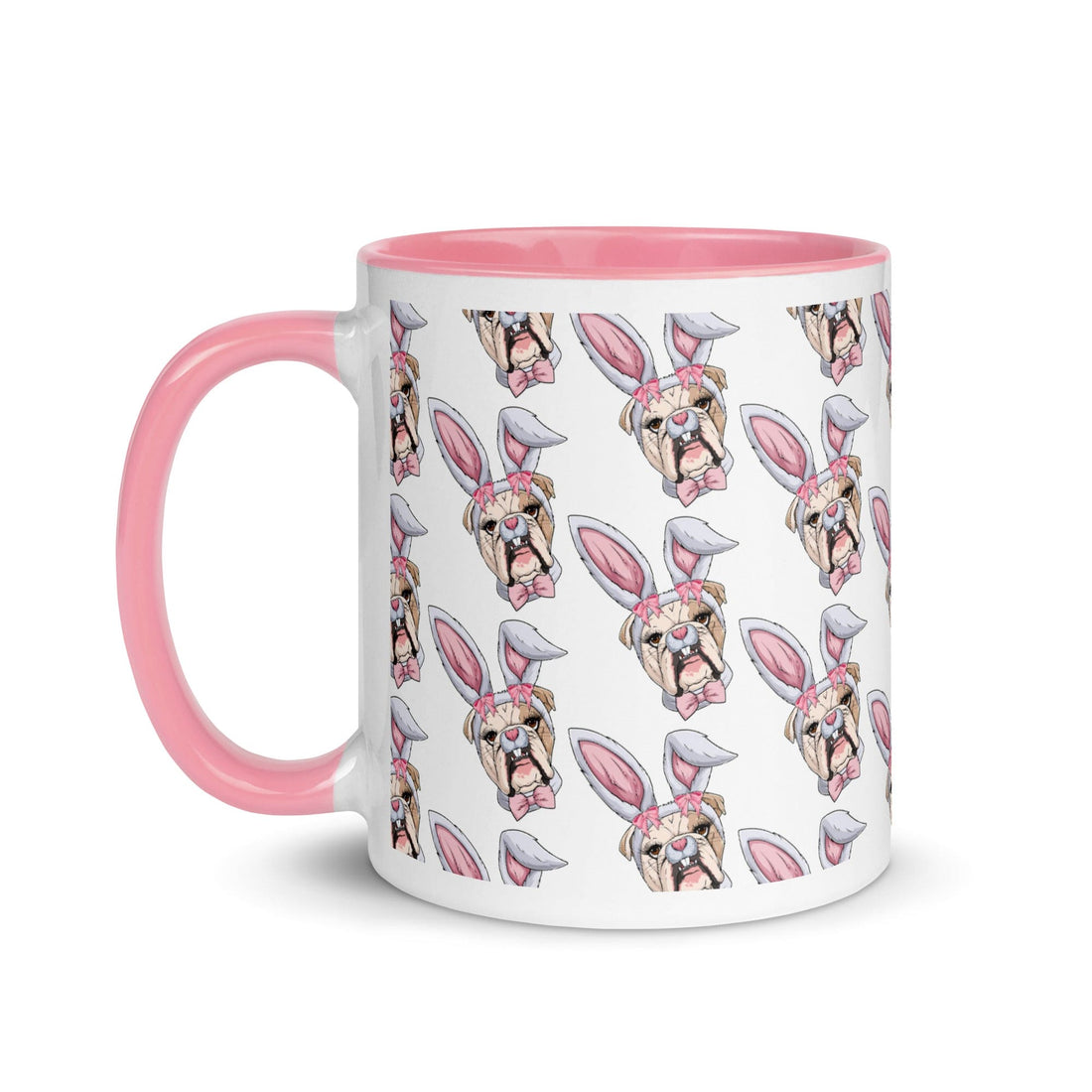 Easter Bunny Mug with Color Inside