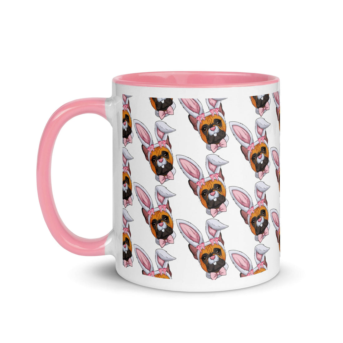 Easter Bunny Mug with Color Inside