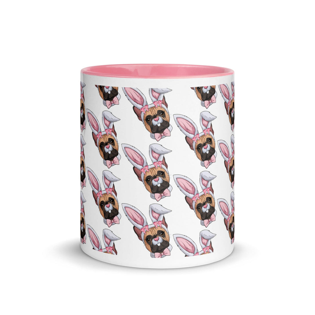 Easter Bunny Mug with Color Inside