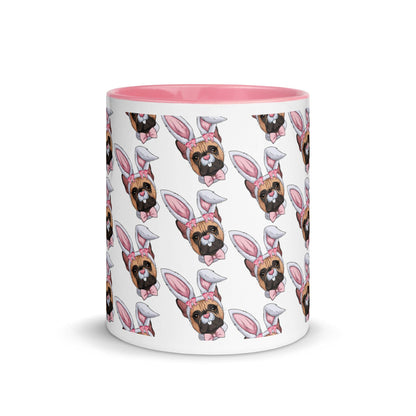 Easter Bunny Mug with Color Inside