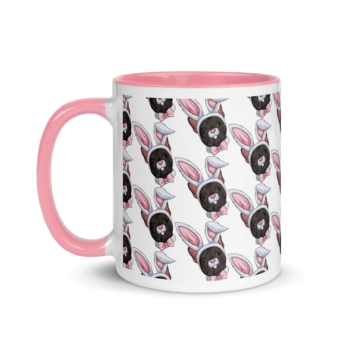 Easter Bunny Mug with Color Inside