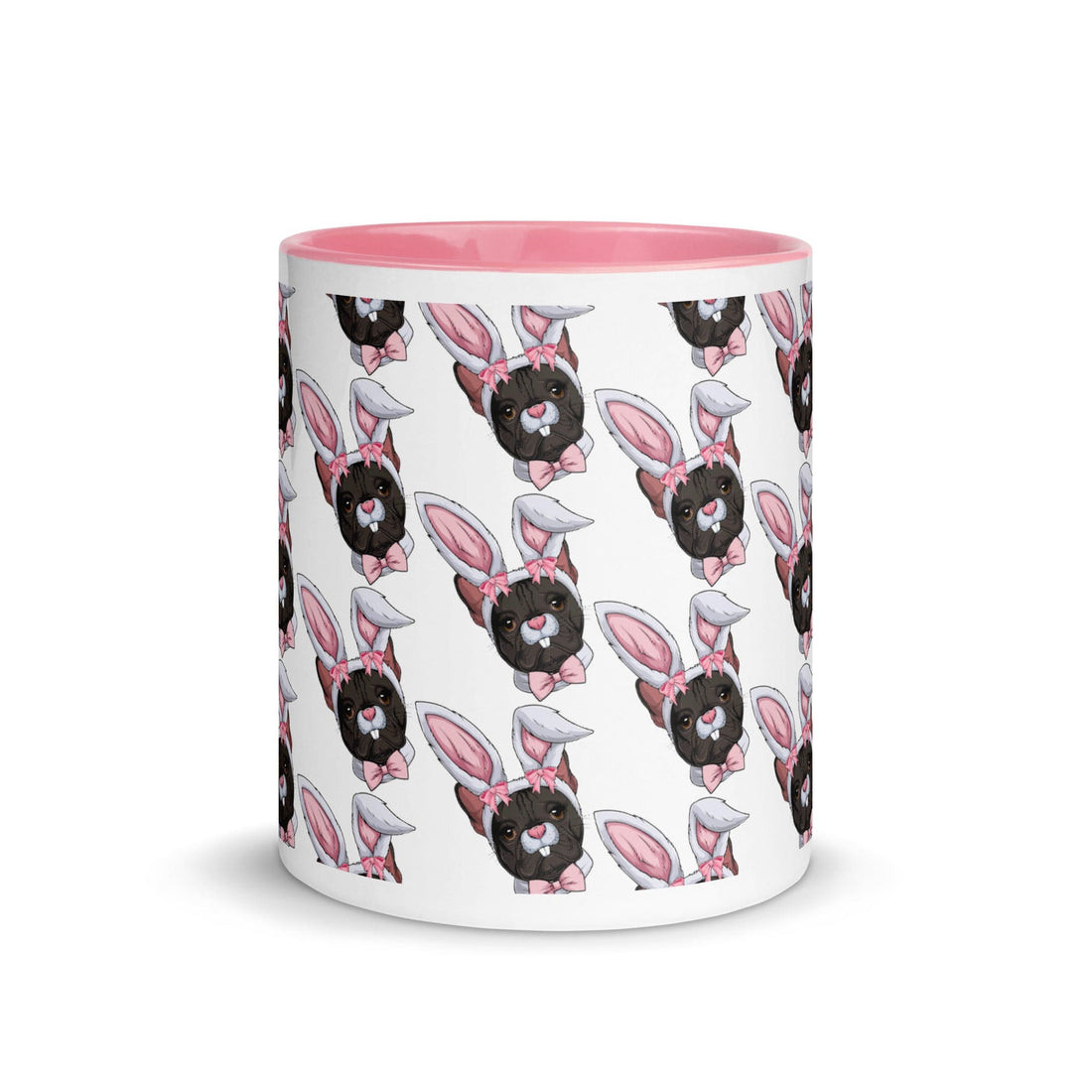 Easter Bunny Mug with Color Inside