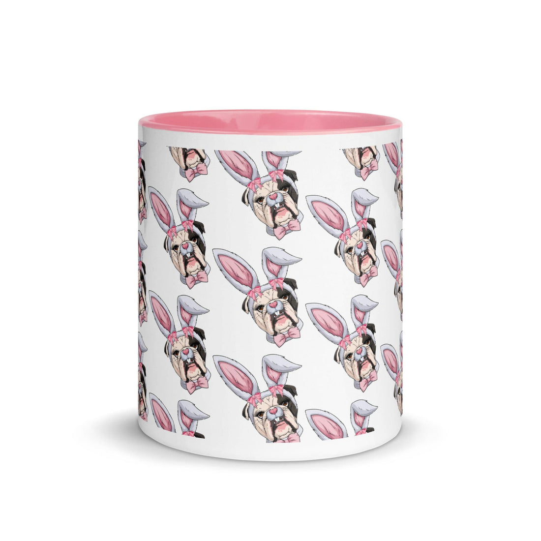 Easter Bunny Mug with Color Inside