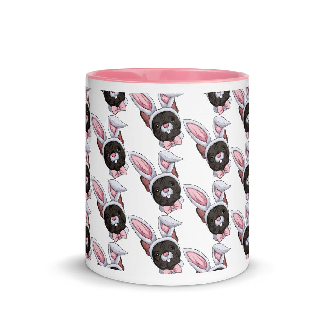 Easter Bunny Mug with Color Inside