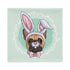 Easter Bunny Pillow Case