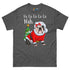 "Fa - La - La - La - La - La Nah" Mrs. Claus Bulldog T-Shirt | B&W Colored
