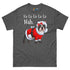 "Fa - La - La - La - La - La Nah" Mrs. Claus Frenchie T-Shirt | B&W Colored