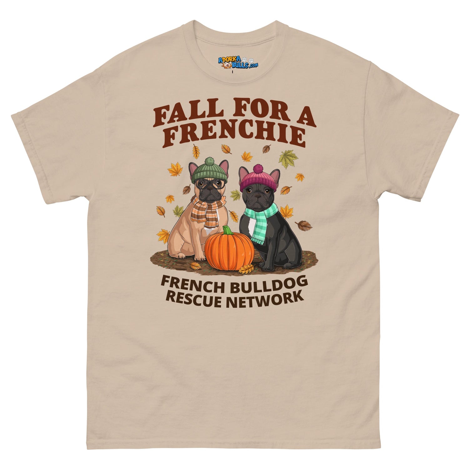 Fall For A Frenchie – FBRN Autumn Logo Men&