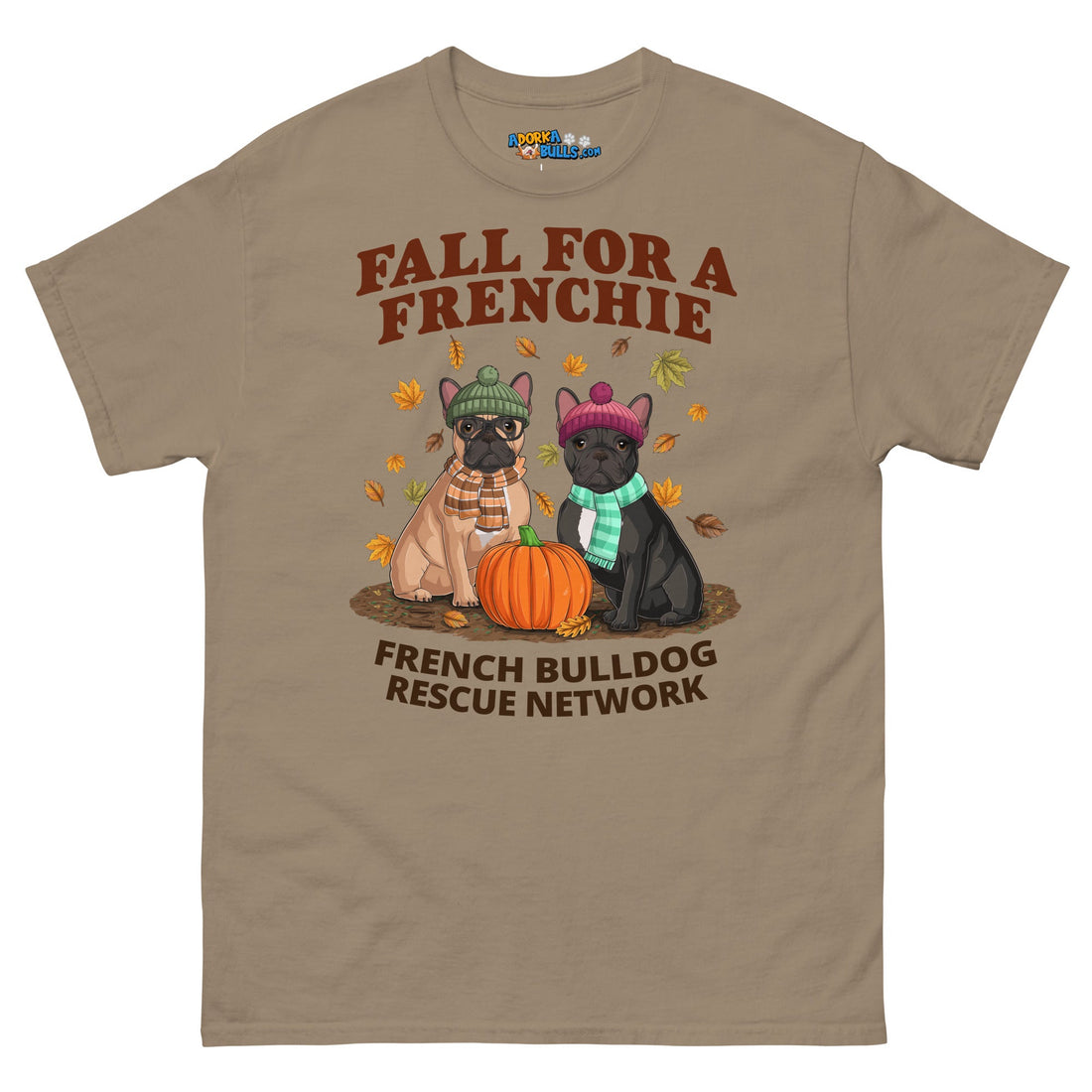 Fall For A Frenchie – FBRN Autumn Logo Men&
