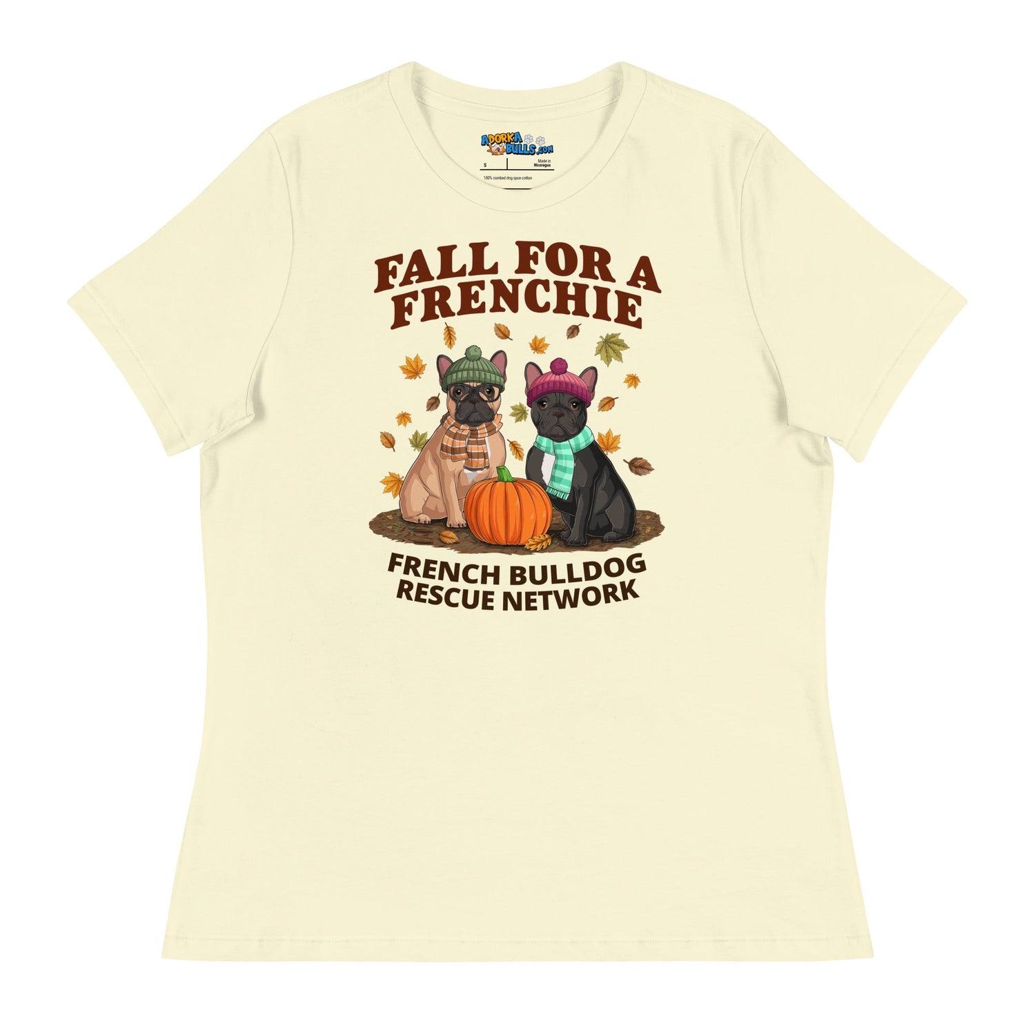 Fall For A Frenchie – FBRN Autumn Logo Women&