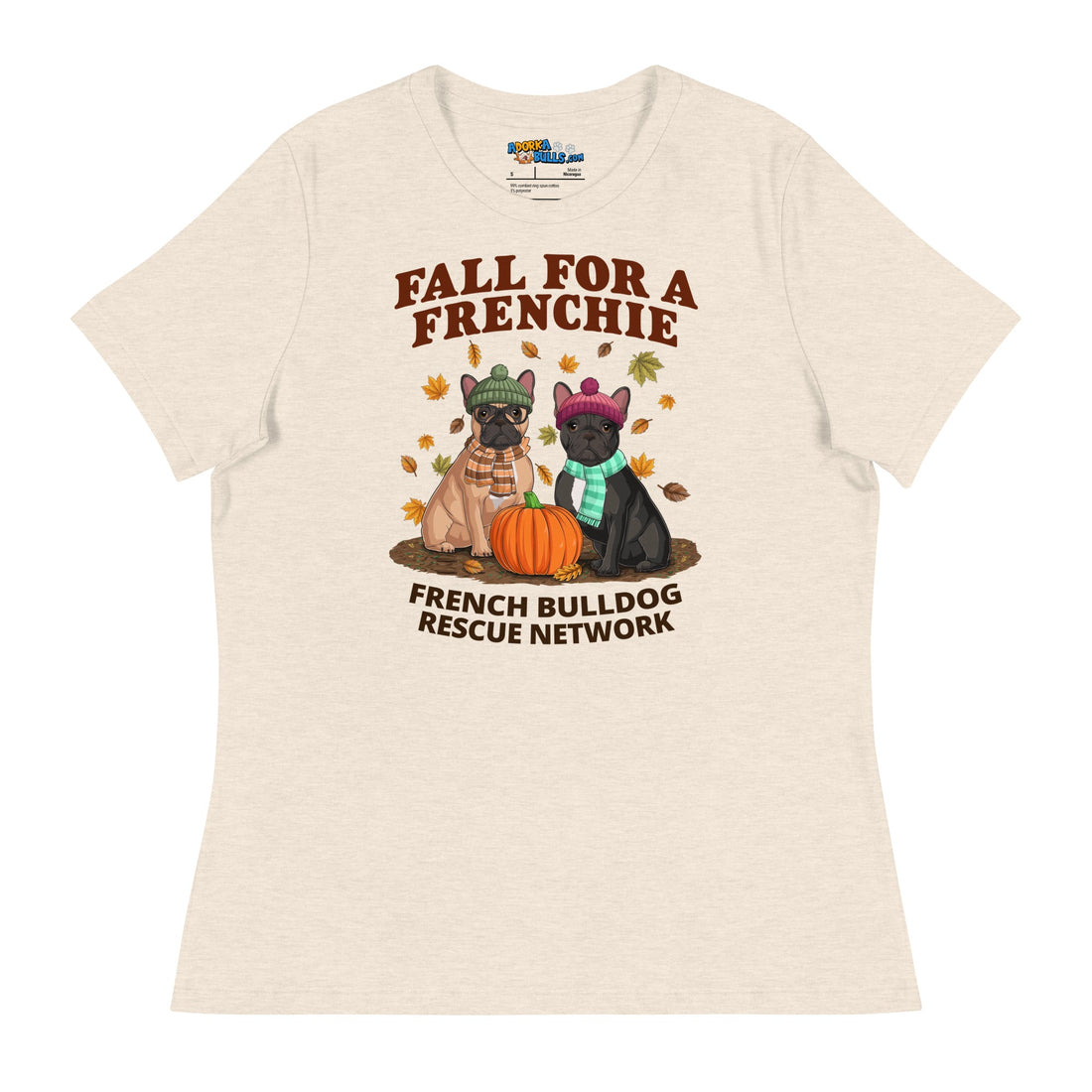 Fall For A Frenchie – FBRN Autumn Logo Women&