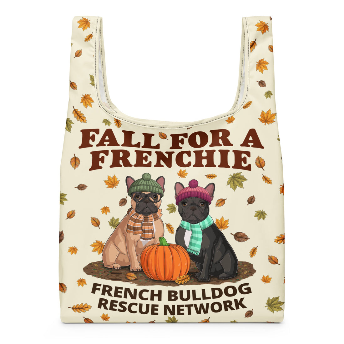 &quot;Fall For a Frenchie&quot; FBRN Shopping Bag