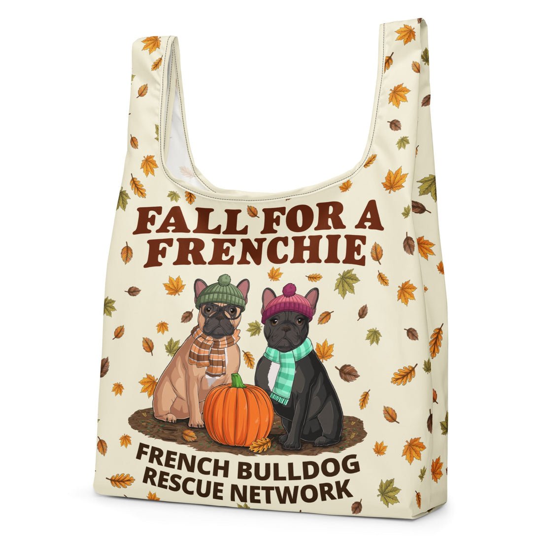 &quot;Fall For a Frenchie&quot; FBRN Shopping Bag