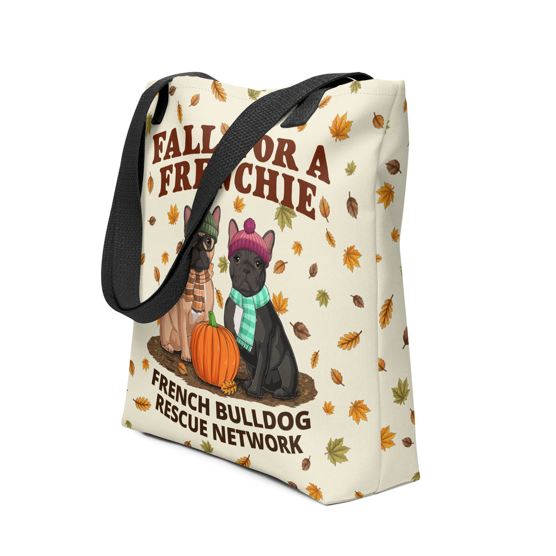 FBRN &quot;Fall for a Frenchie&quot; Tote Bag