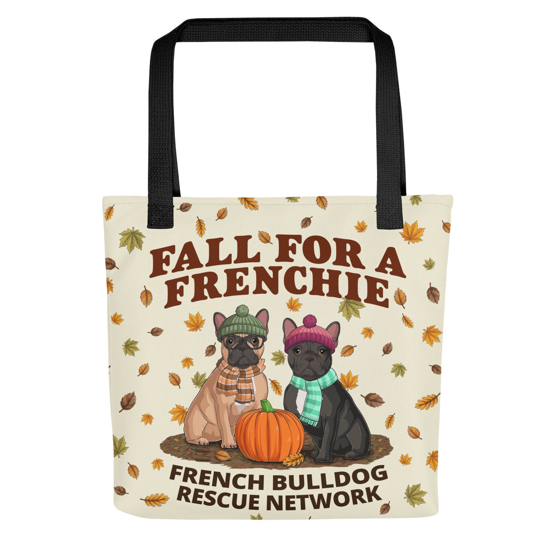 FBRN &quot;Fall for a Frenchie&quot; Tote Bag