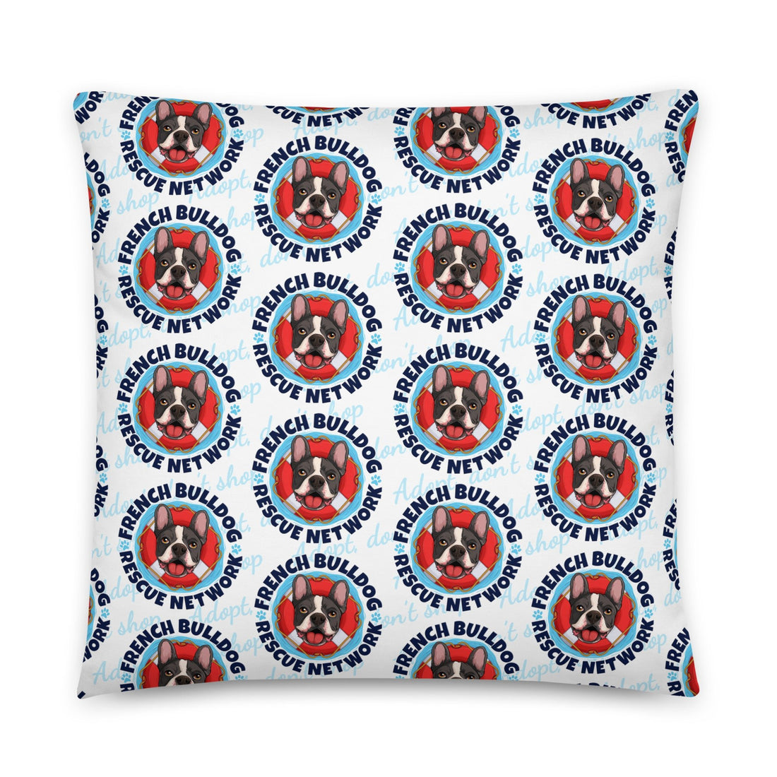 FBRN Lifesaver Logo Pillow