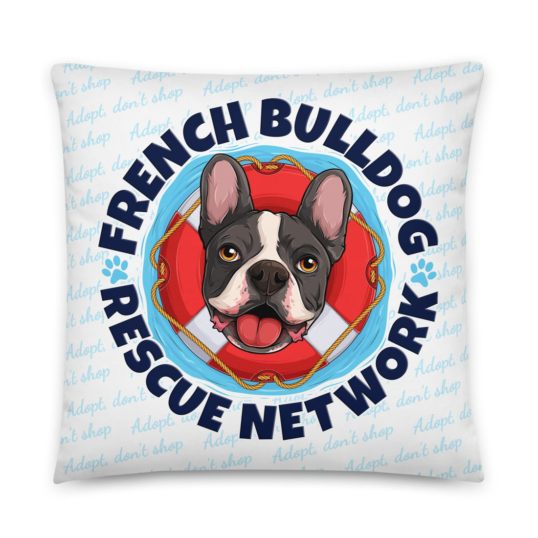 FBRN Lifesaver Logo Pillow