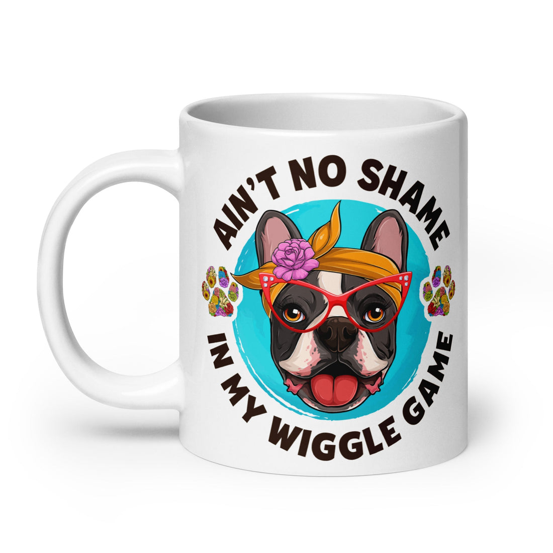 Female French Bulldog Wiggle Game Mug