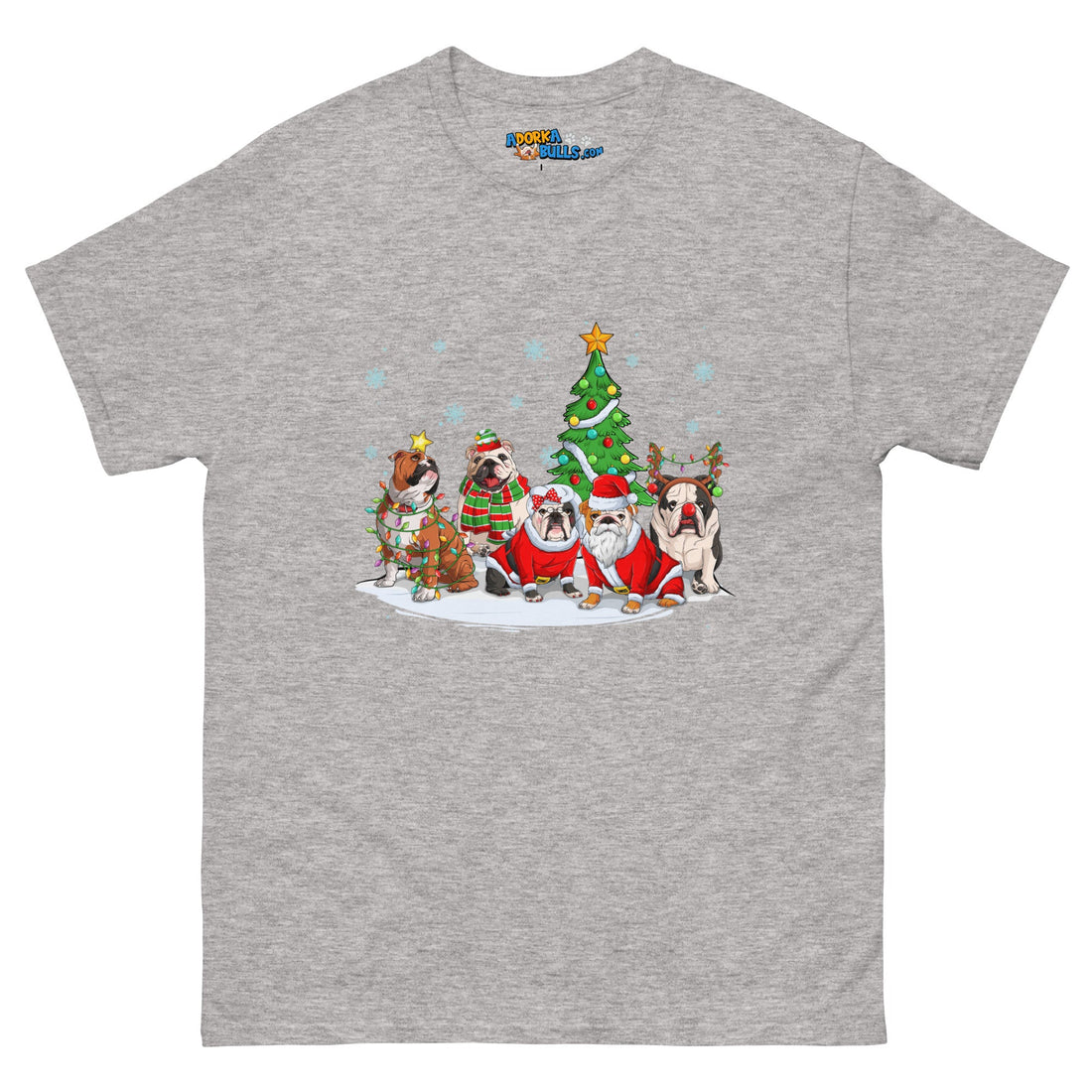 Festive Christmas Bulldogs Men&