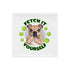 "Fetch it Yourself" English Bulldog Pillow Case