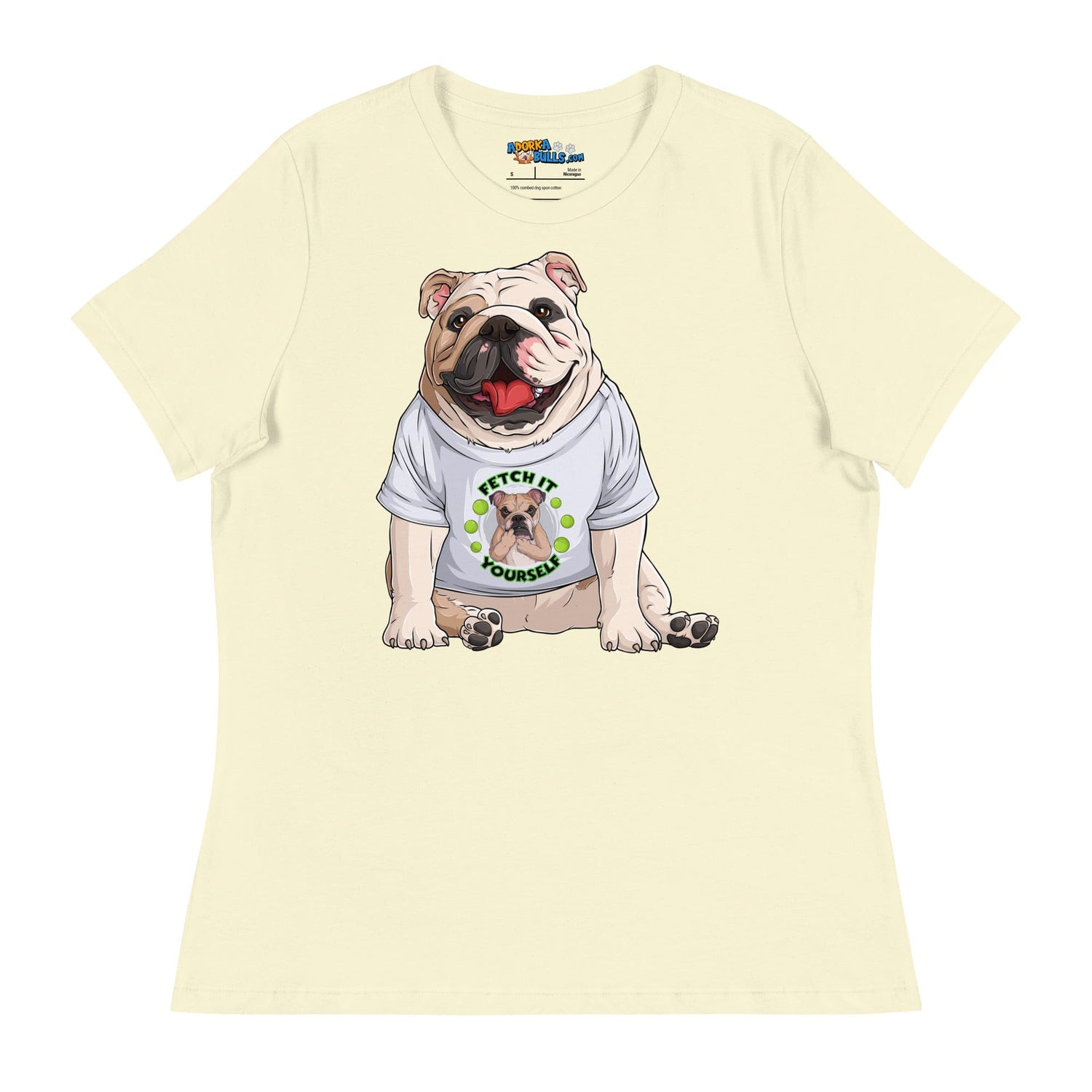 &quot;Fetch It Yourself&quot; English Bulldog Women&