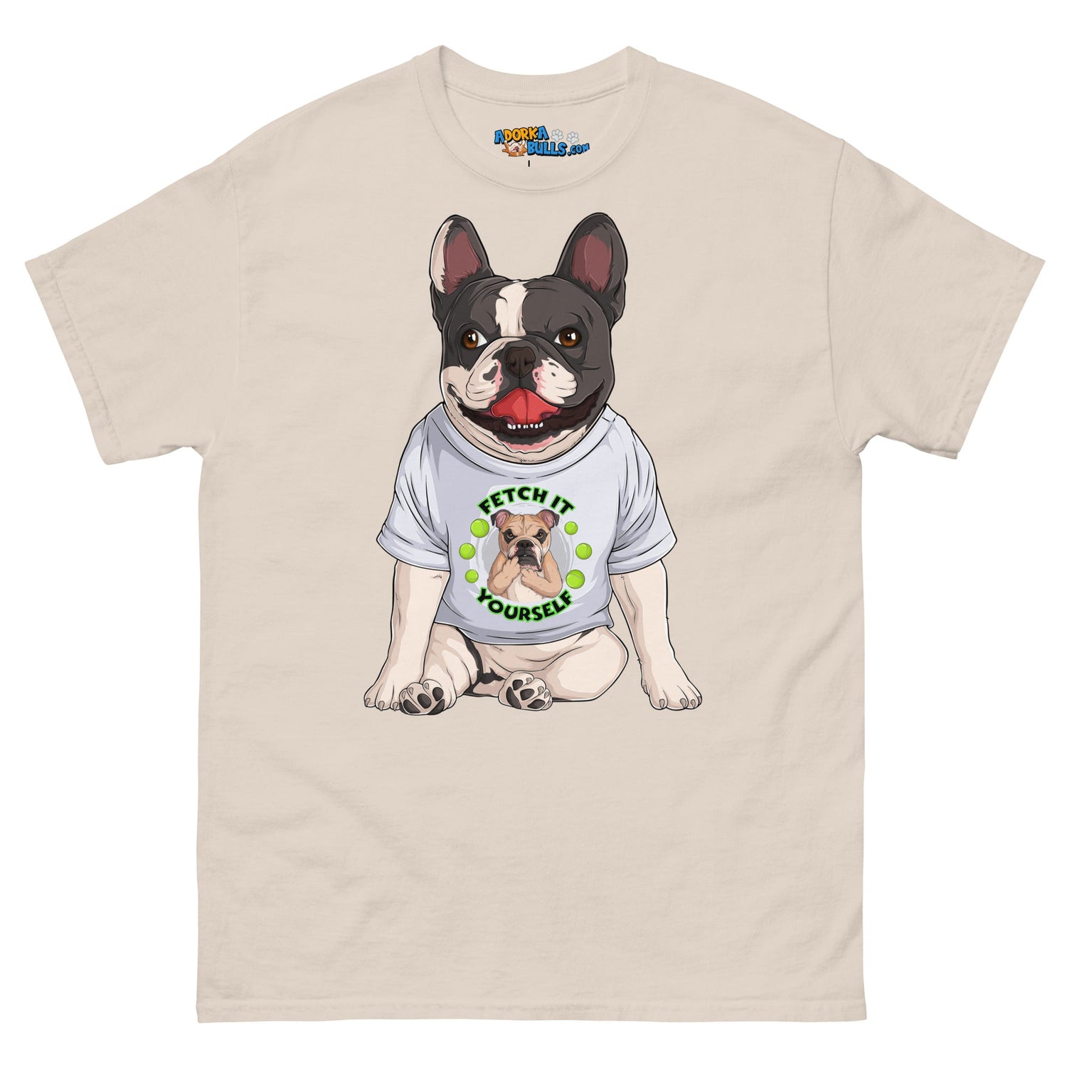 &quot;Fetch It Yourself&quot; French Bulldog Men&